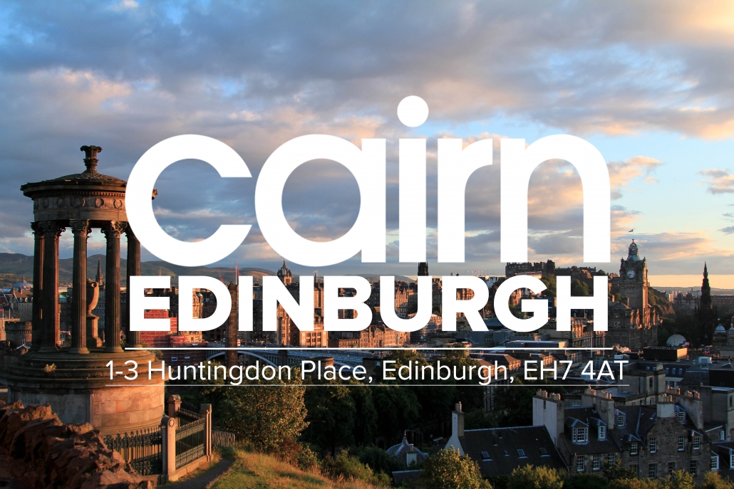 Edinburgh Scotland sunset skyline from Calton Hill