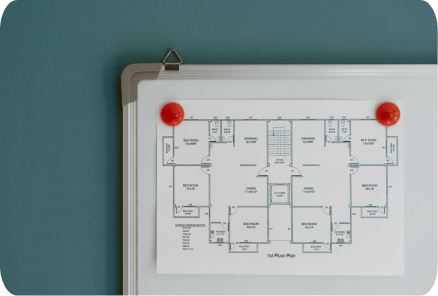 Whiteboard Organising House Planning Permissions